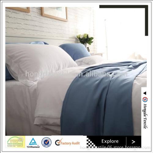 100% bamboo white bed sheets/Natural bamboo bedding set